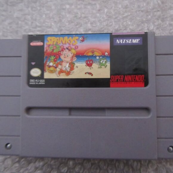 Super Nintendo Game Spanky -In good working Order - Picture 2 of 3